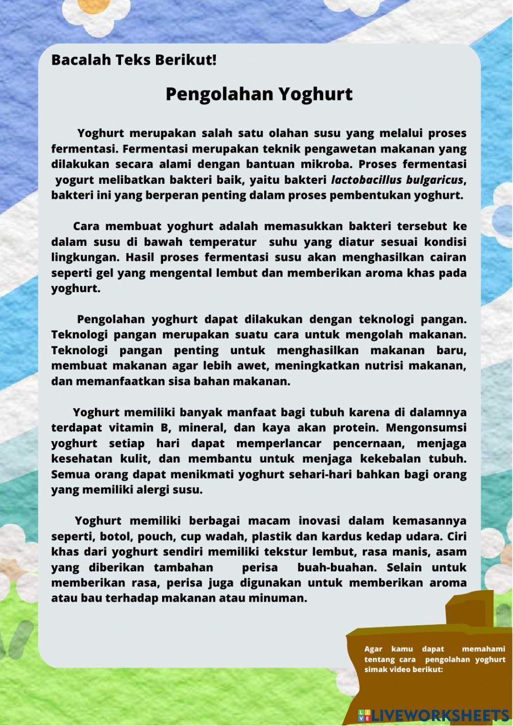 Tema 7 perkembangan teknologi produksi pangan