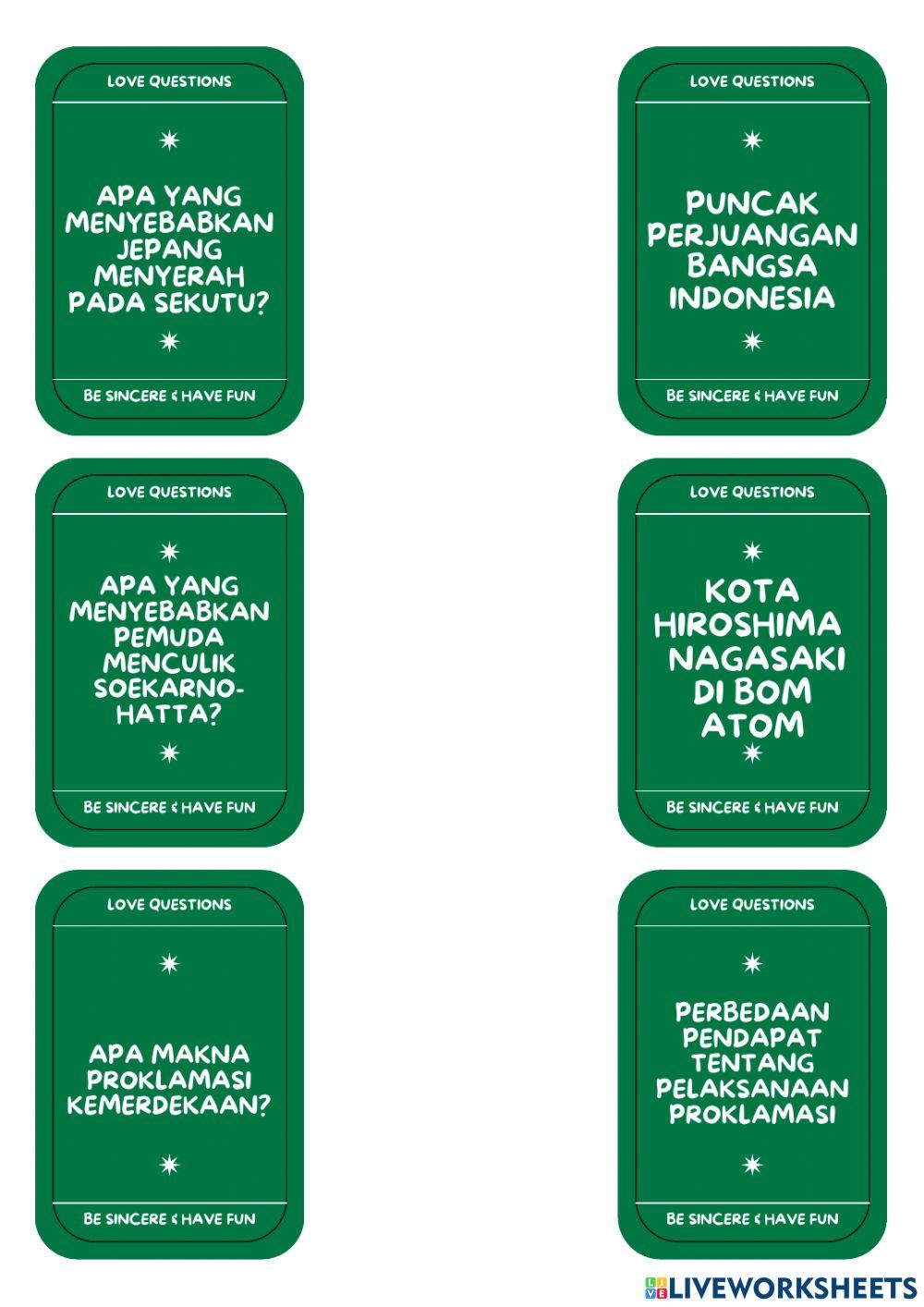 Proklamasi kemerdekaan