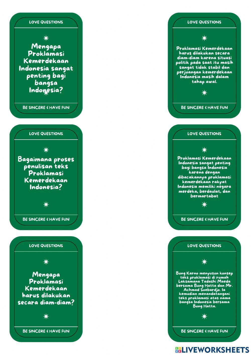 Proklamasi kemerdekaan