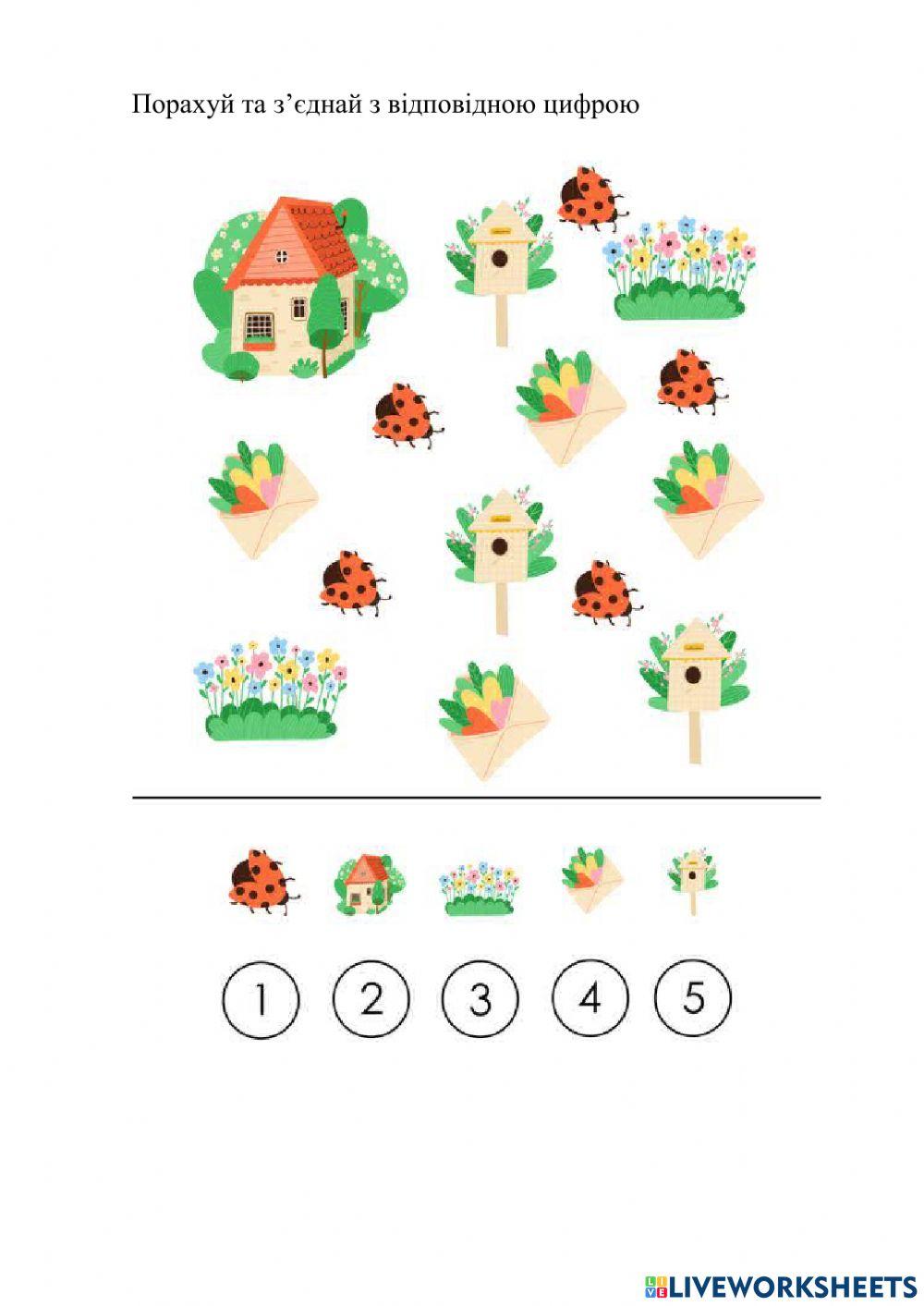 Порахуй комах