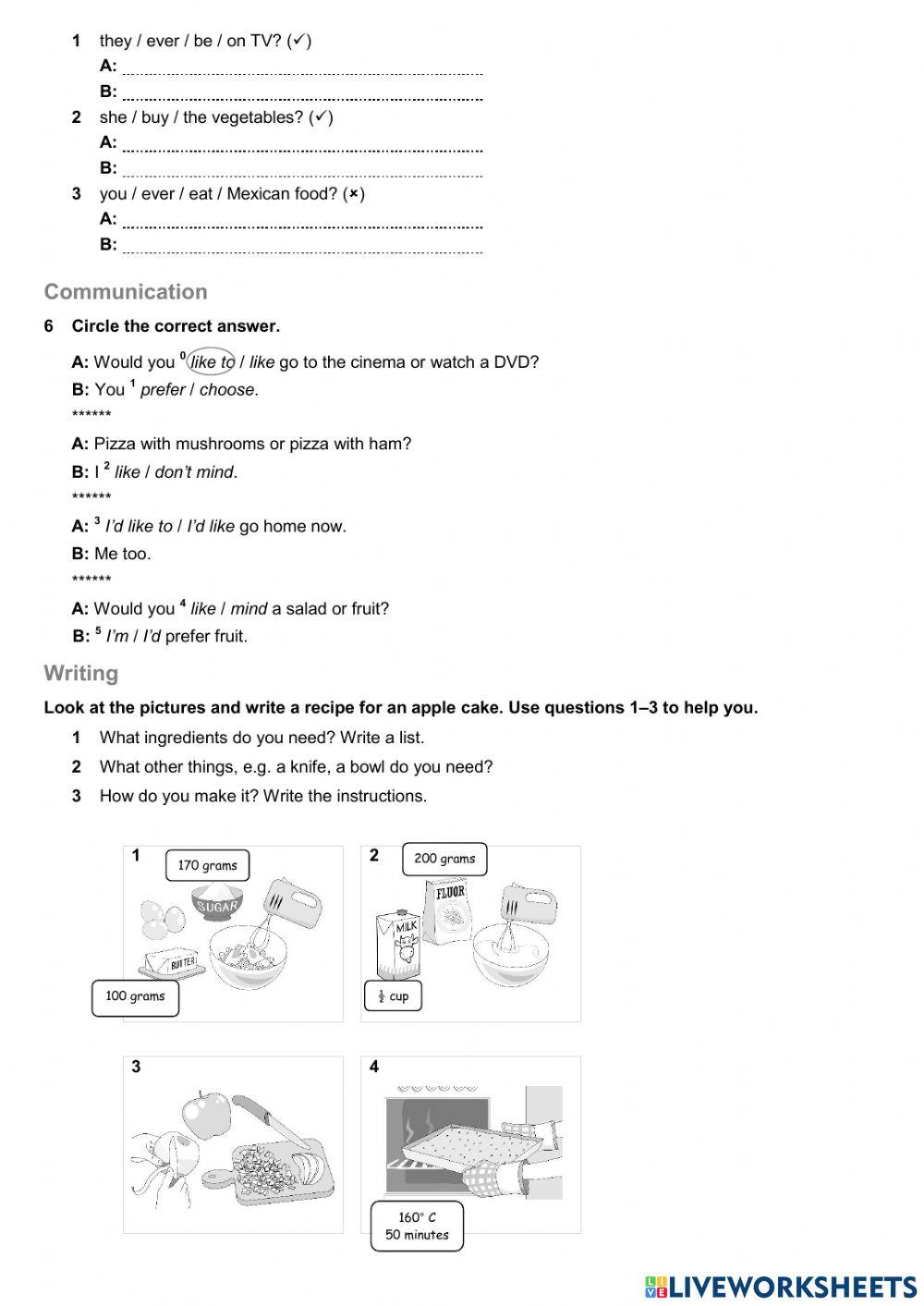 Language Test 6 A ГГ3