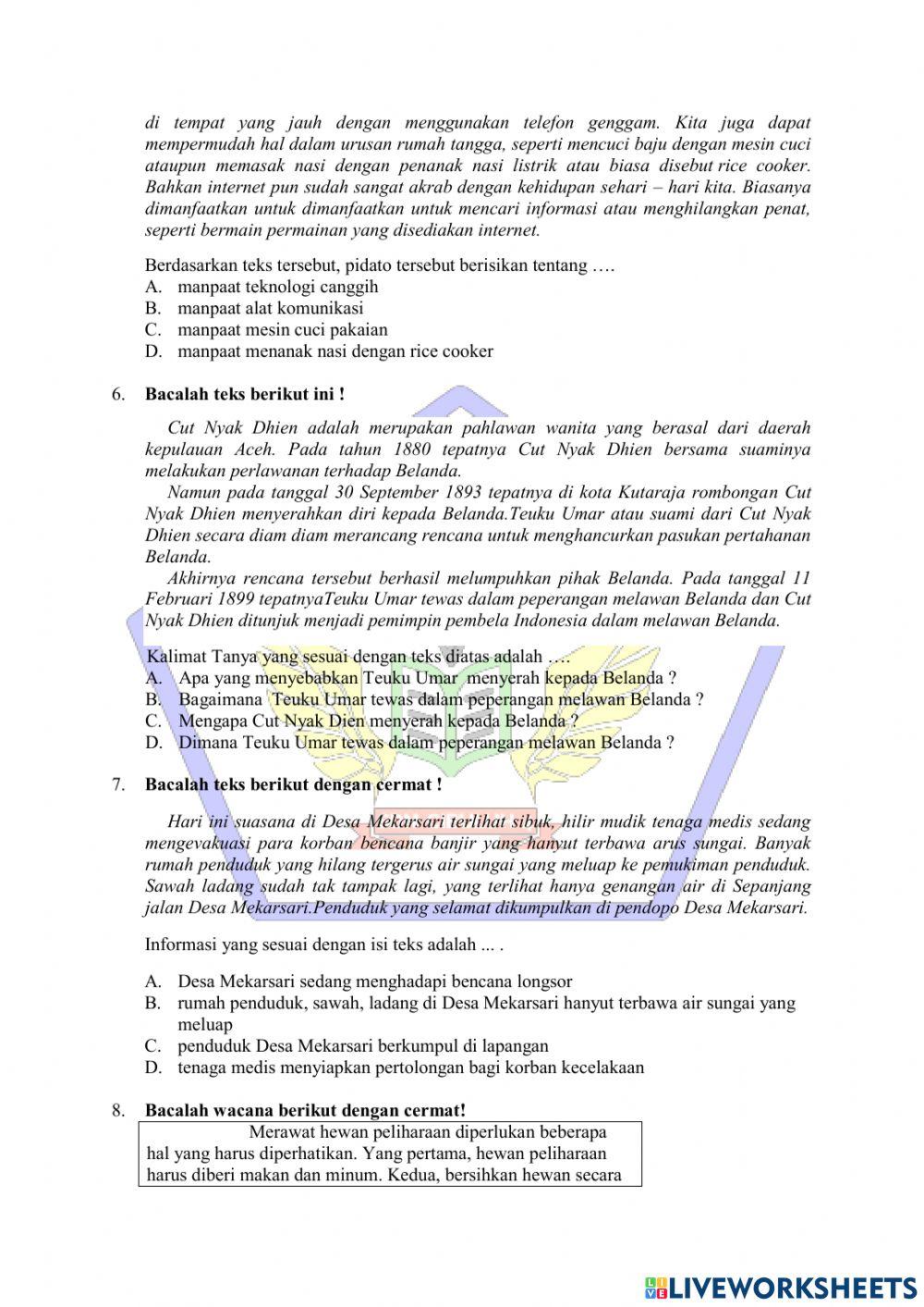 TO 2 Bahasa Indonesia