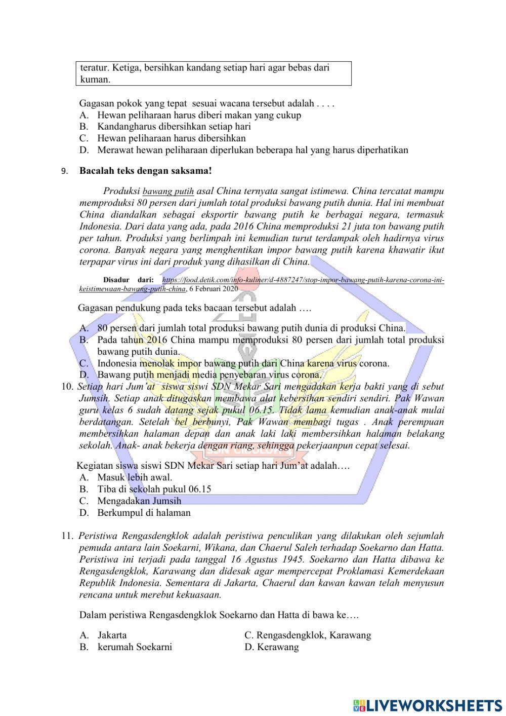 TO 2 Bahasa Indonesia