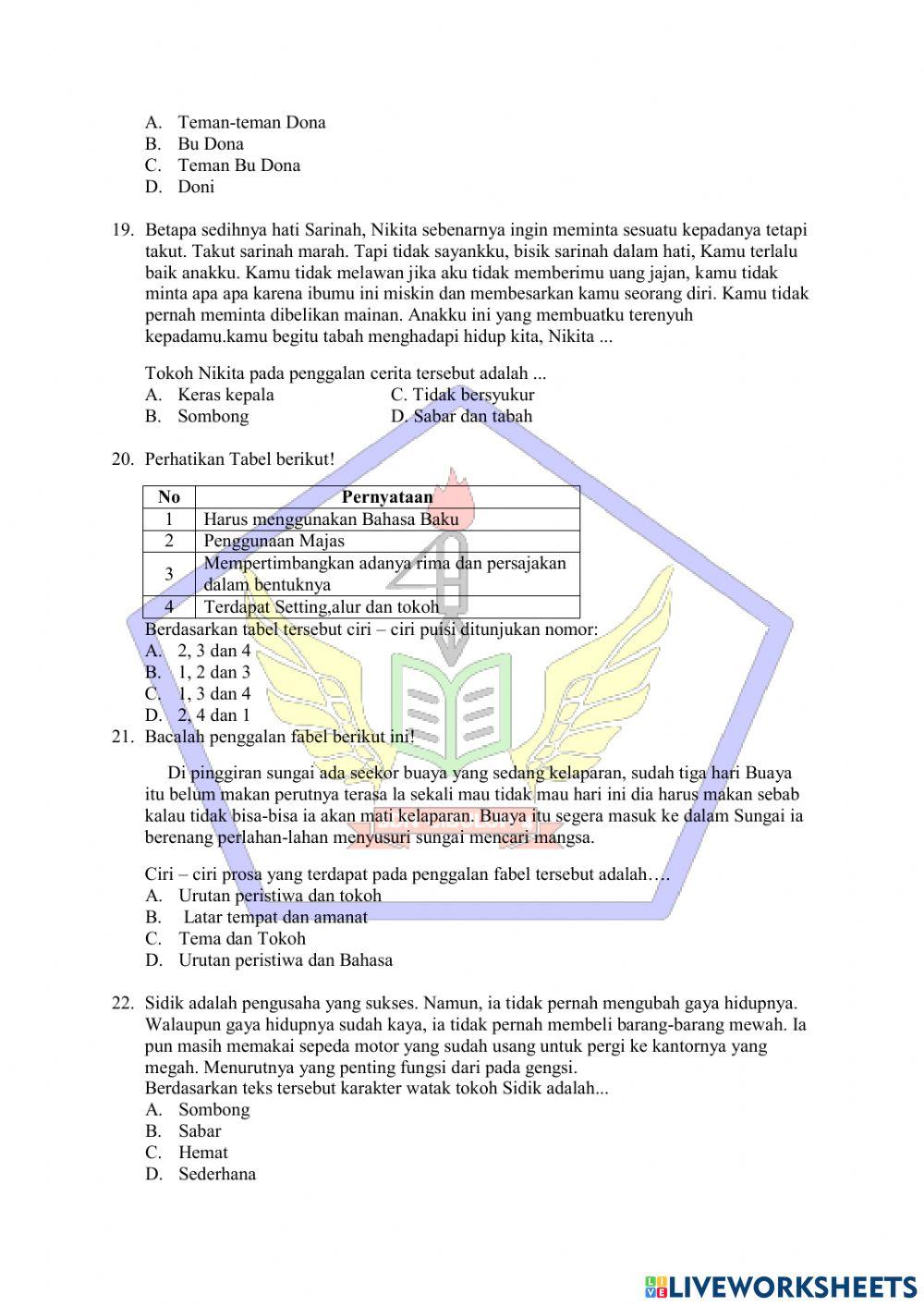 TO 2 Bahasa Indonesia