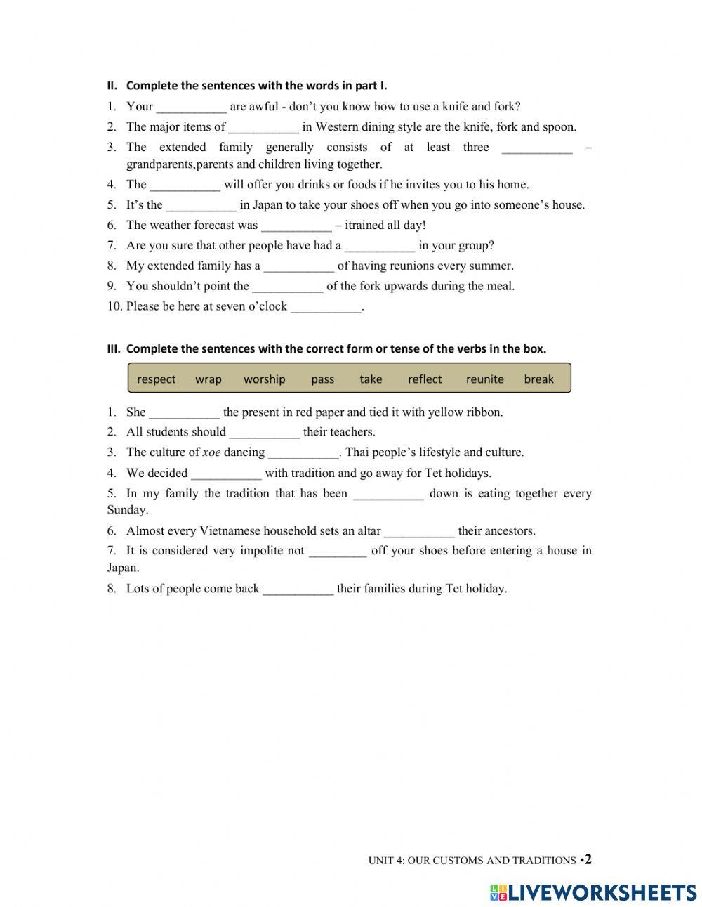 G8 U4 MLH Phonetics & Vocab