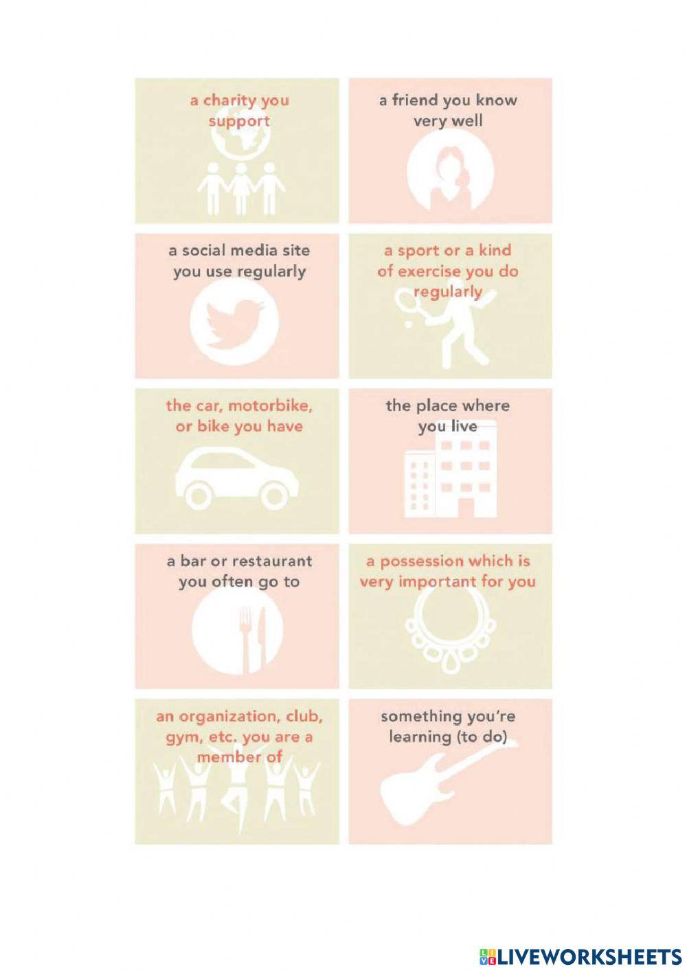 Charities strong adjectives