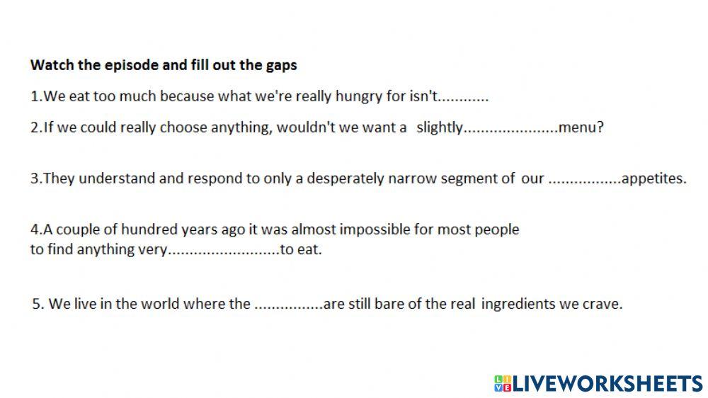 Why do we eat too much?