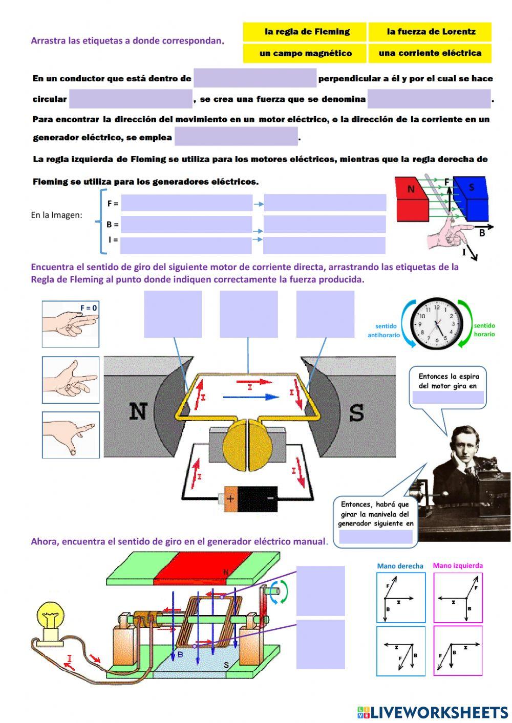 Motor y Generador eléctricos