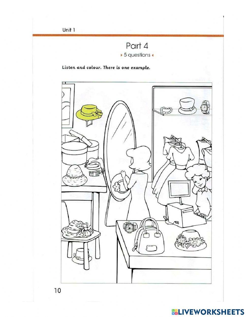 Starters-Skill builder 1-Test 1