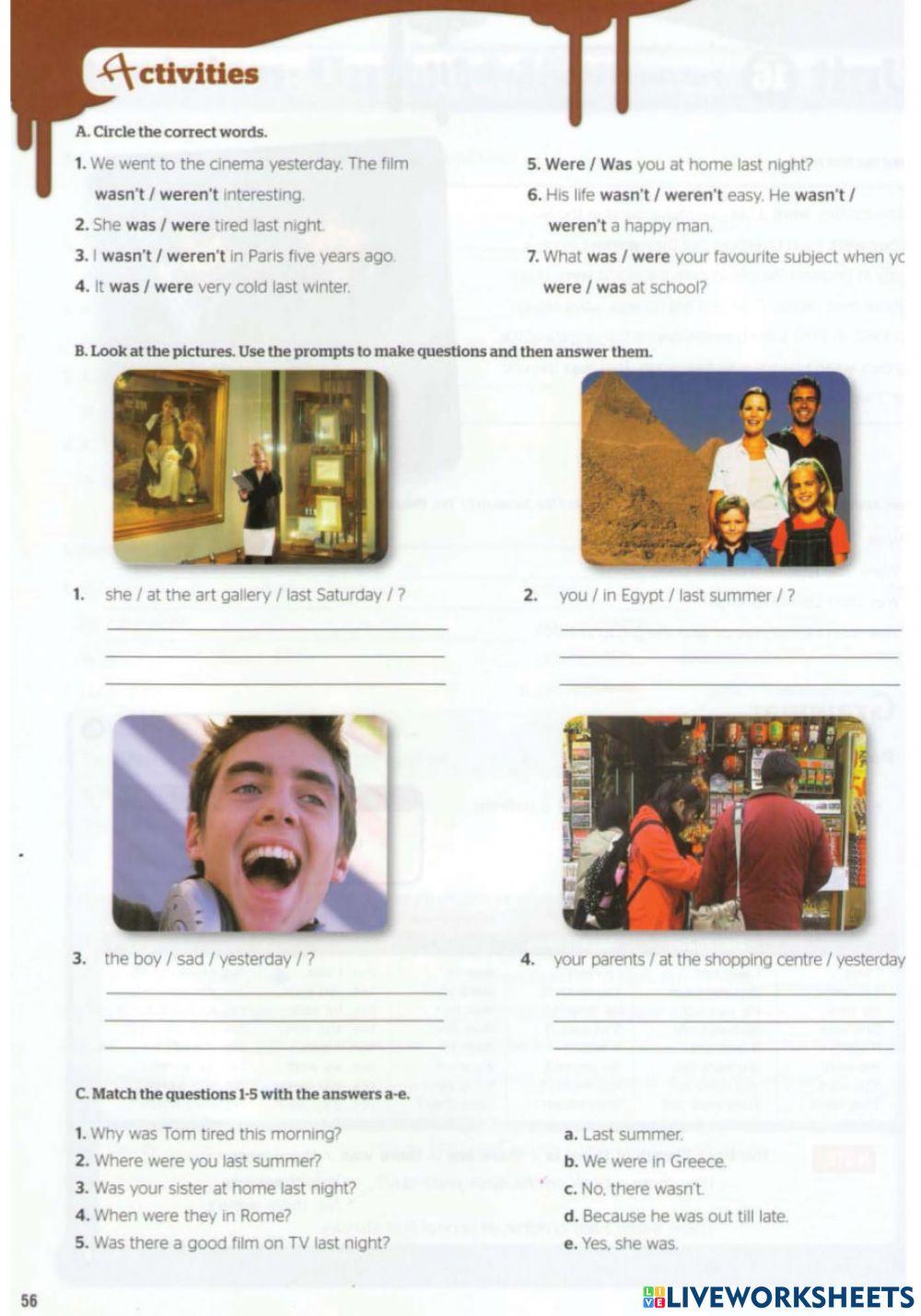 7010654 Waswere Ann LiveWorksheets