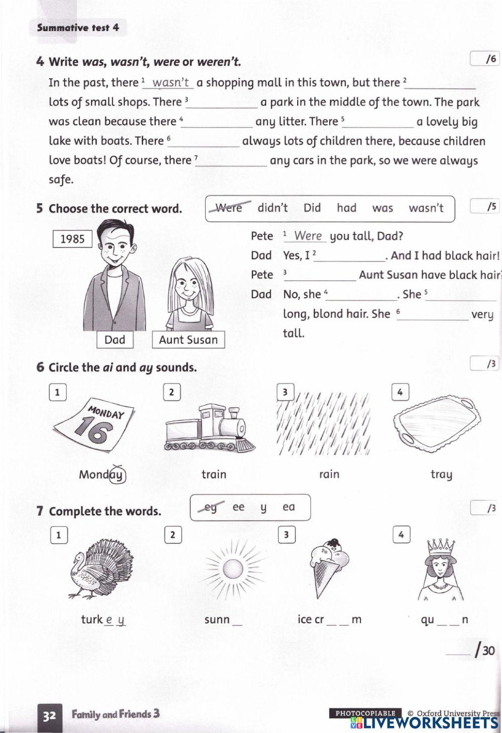 FF3 test summative 4