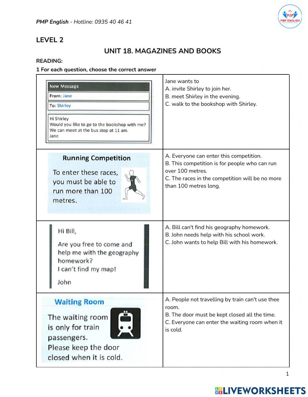 Prepare 2 - Unit 18.2