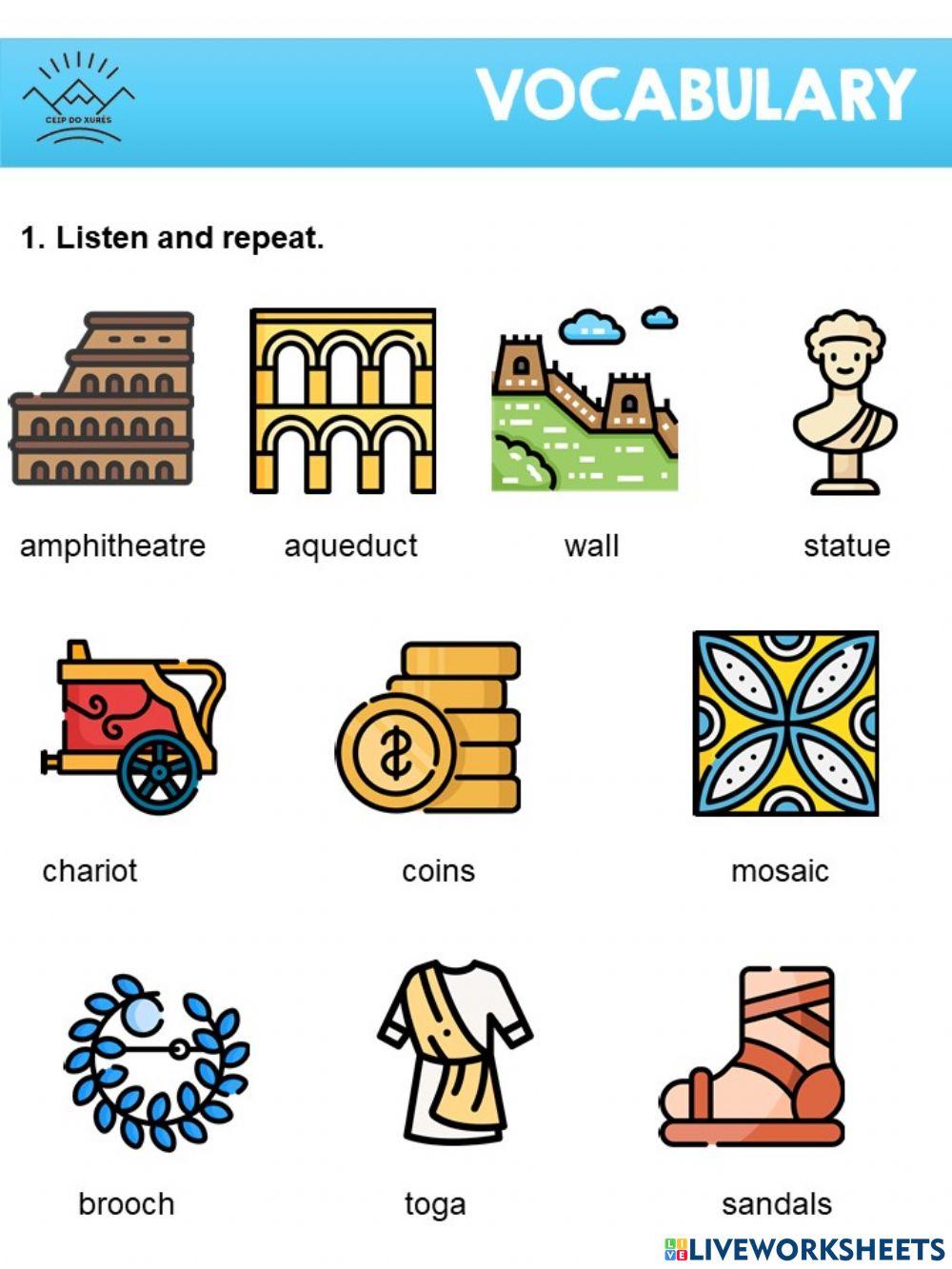 G6-U5-Vocabulary-Romans