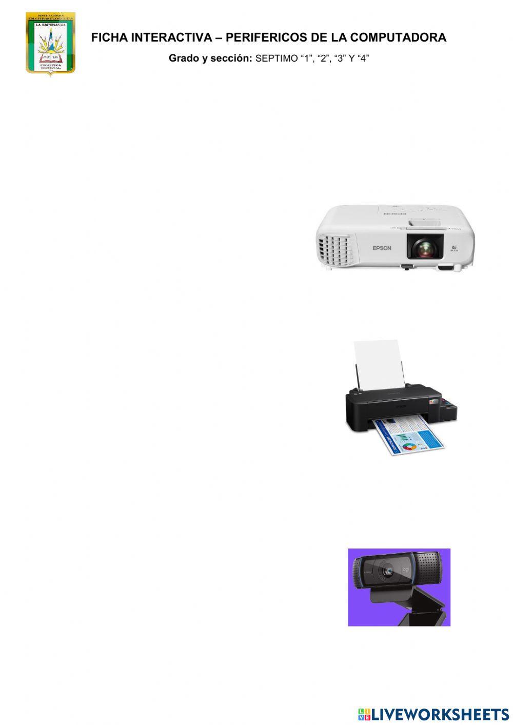 PERIFÉRICOS DE ENTRADA Y SALIDA