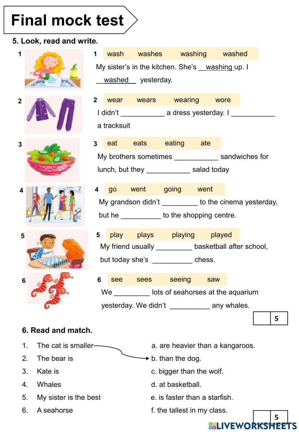 Academy Star 3 EOT Mock test