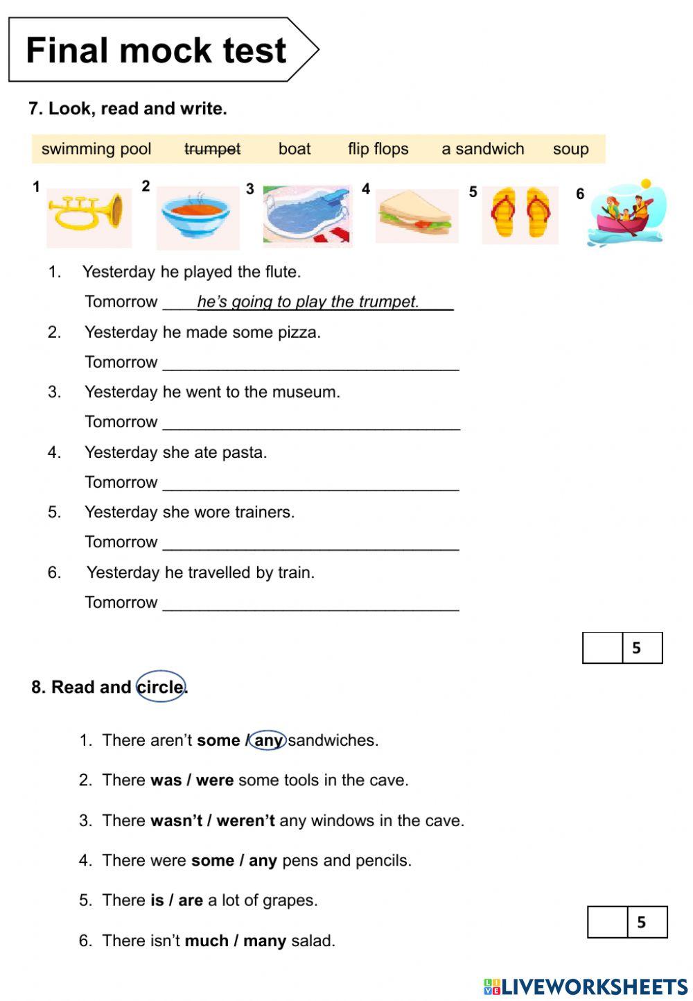 Academy Star 3 EOT Mock test