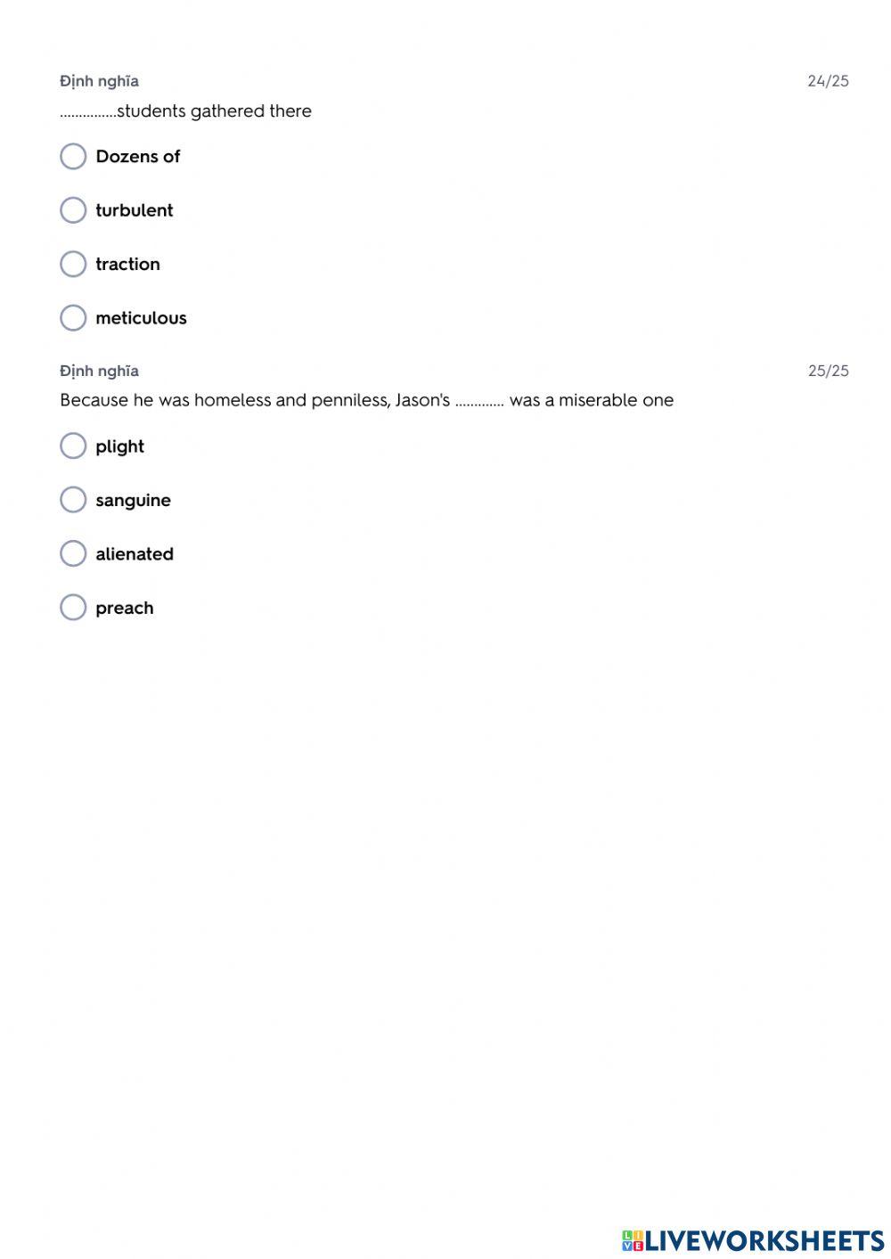 TrS6 - Sociology - Economics (2) vocab