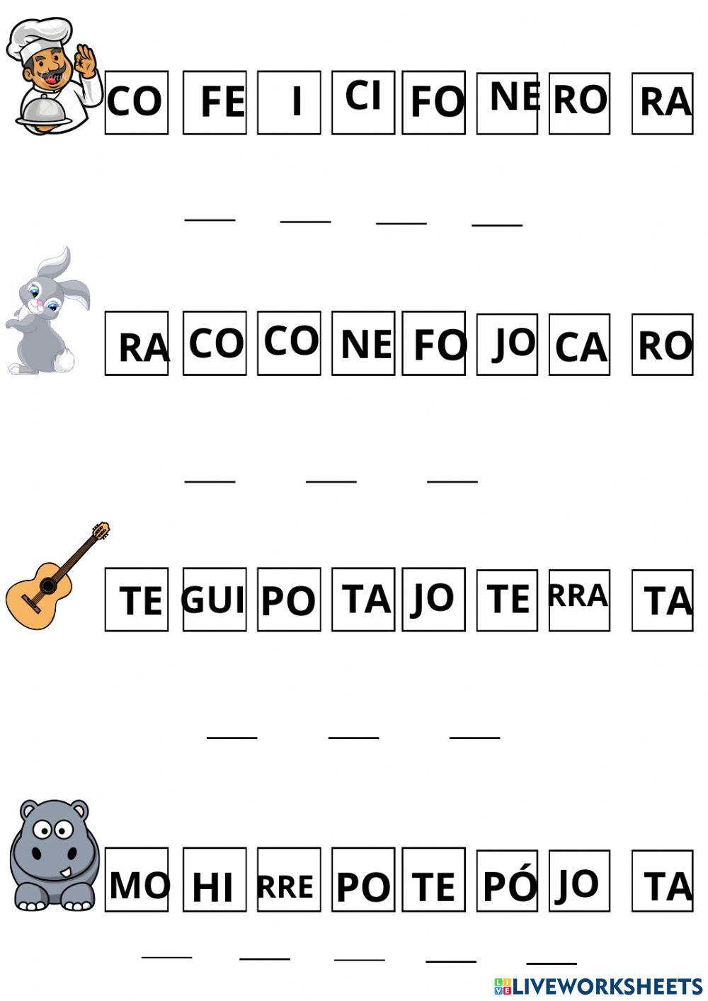 Conciencia silábica