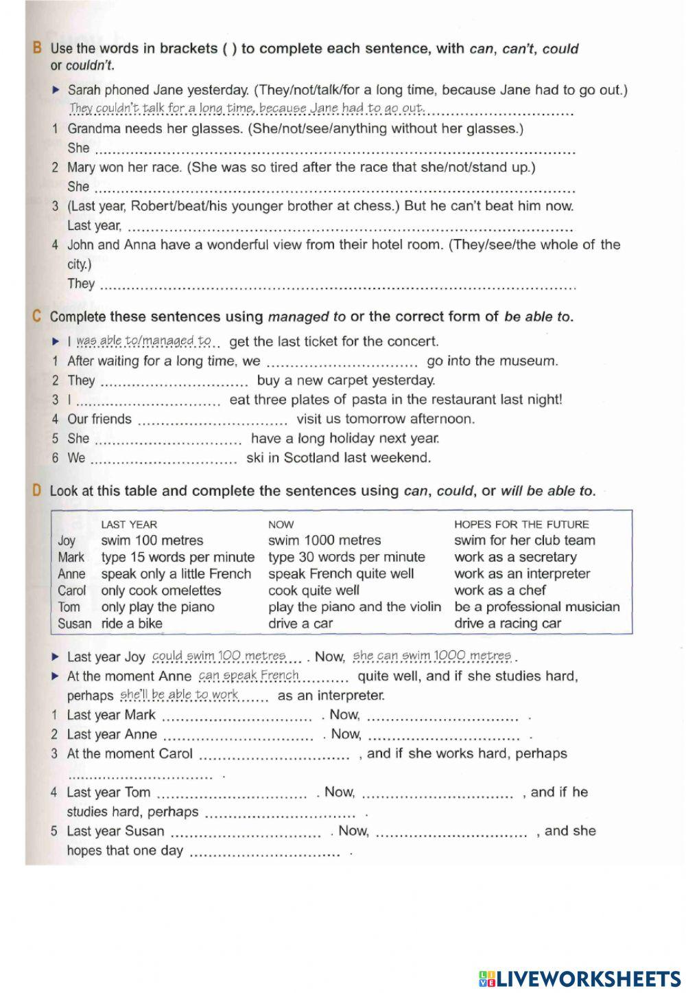 Basic Grammar - 39 Modals - ability