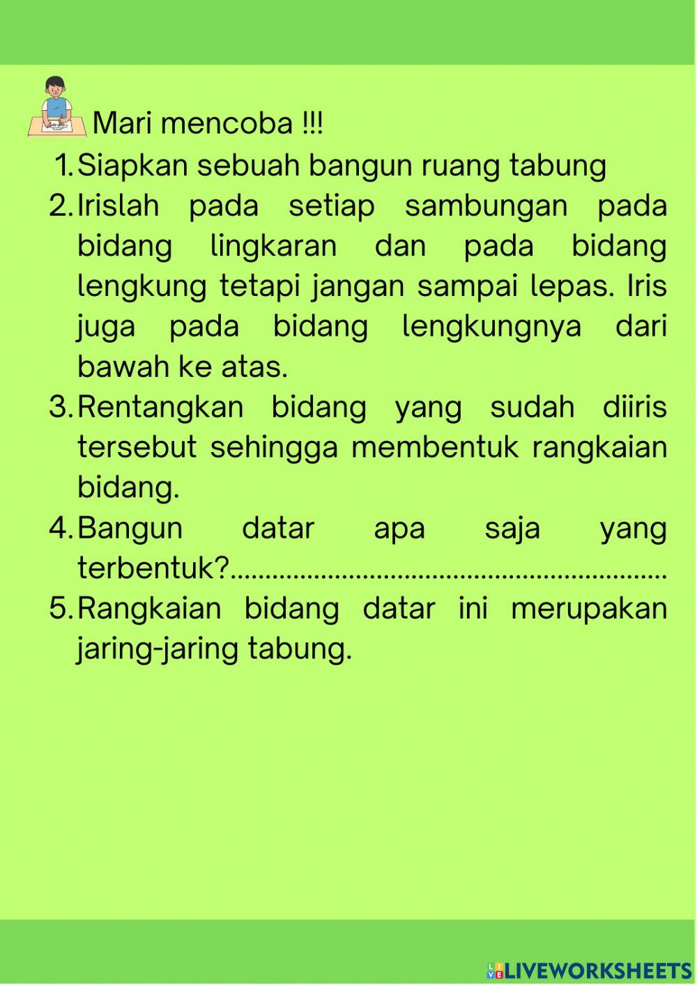 Media interaksi jaring jaring tabung