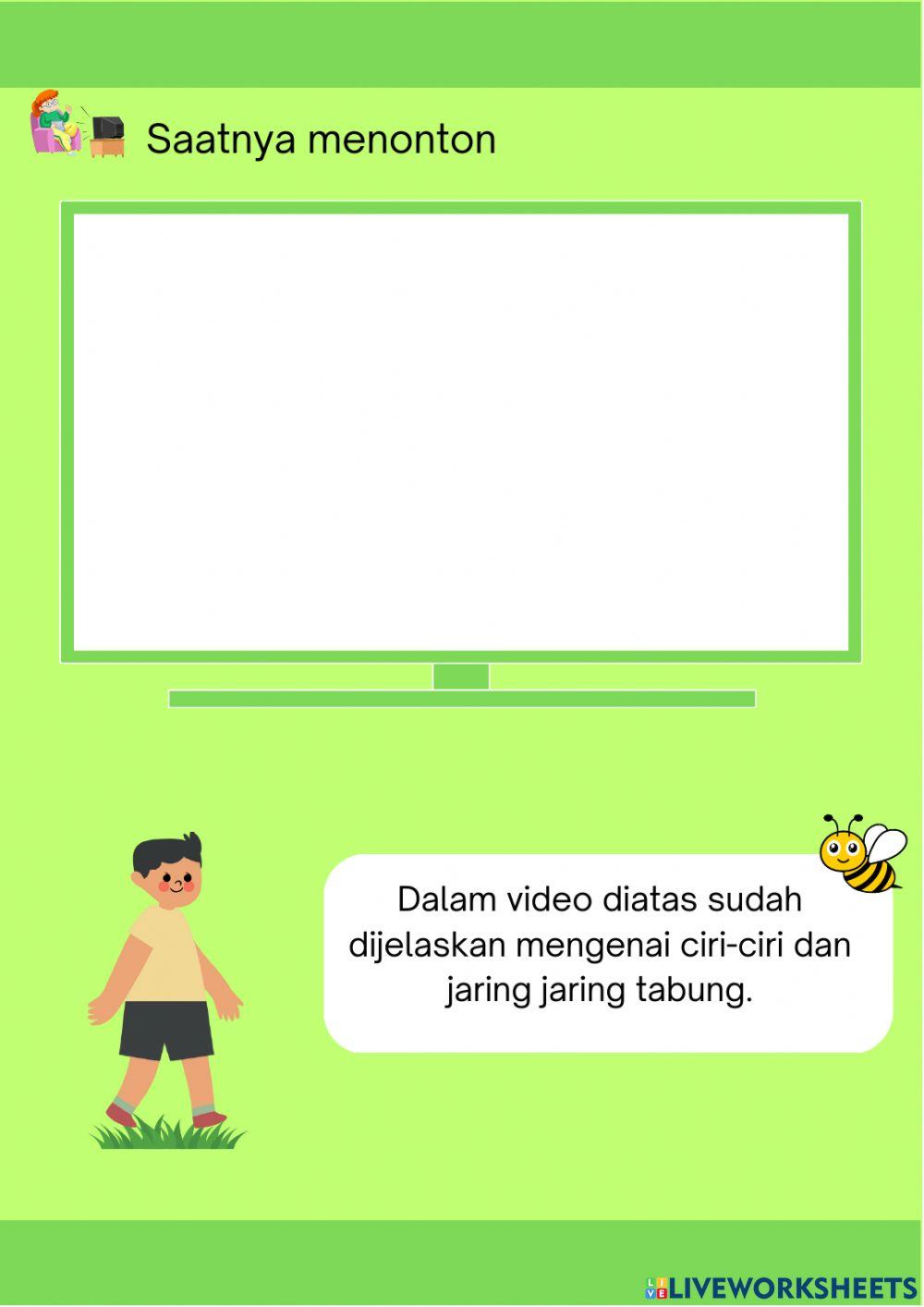 Media interaksi jaring jaring tabung