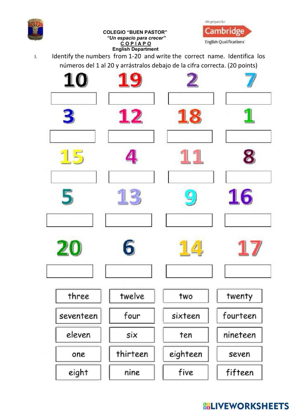 English test for fourth grade