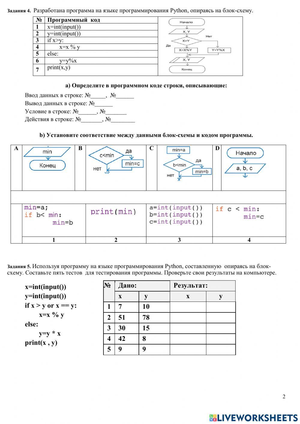 6961587 | 7 класс. Подготовка к сору - 4 четверть.