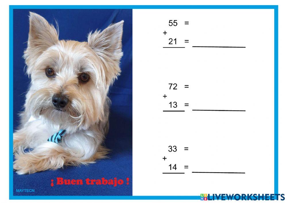 Sumas con la estrategia de los vestidos con Axel