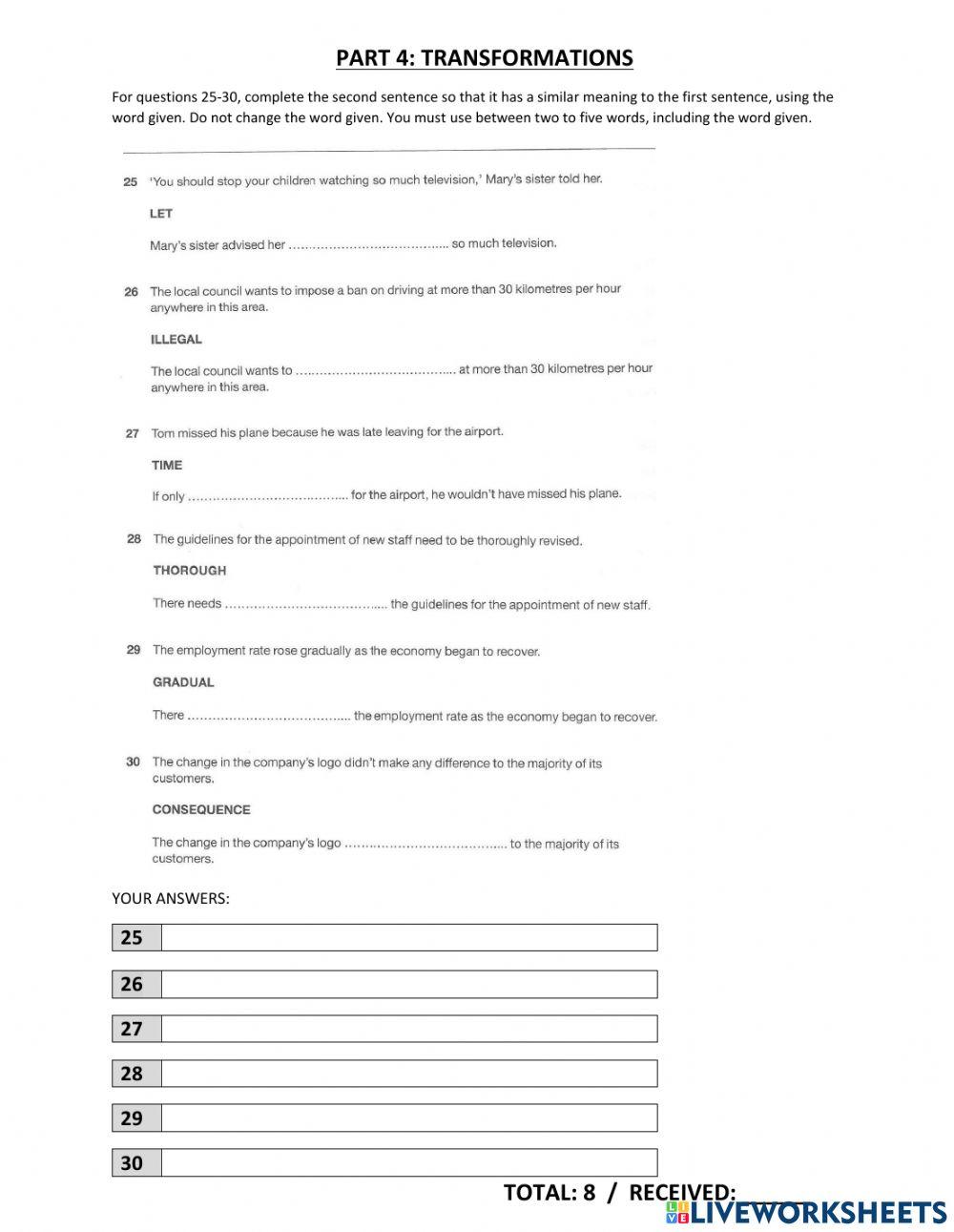 7018319 cae use of english exam practice package 1