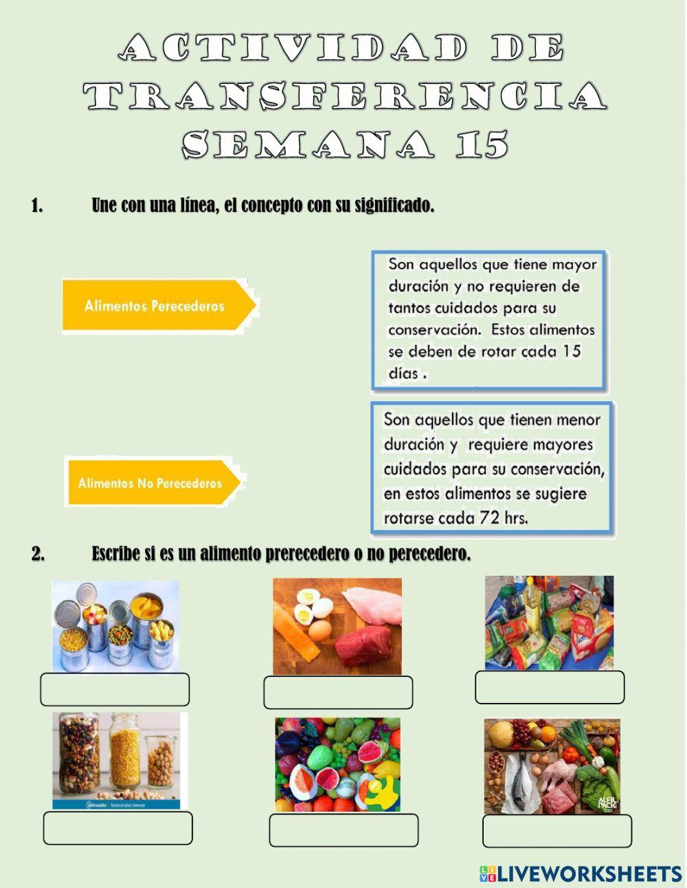 Transferencia semana 15. tecnologia