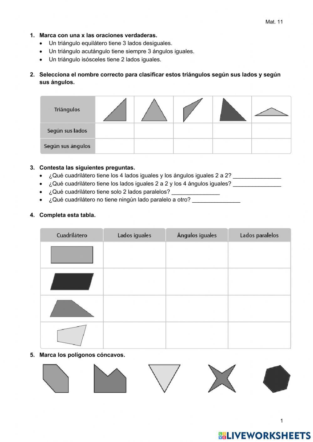 Tema 11. Figuras planas