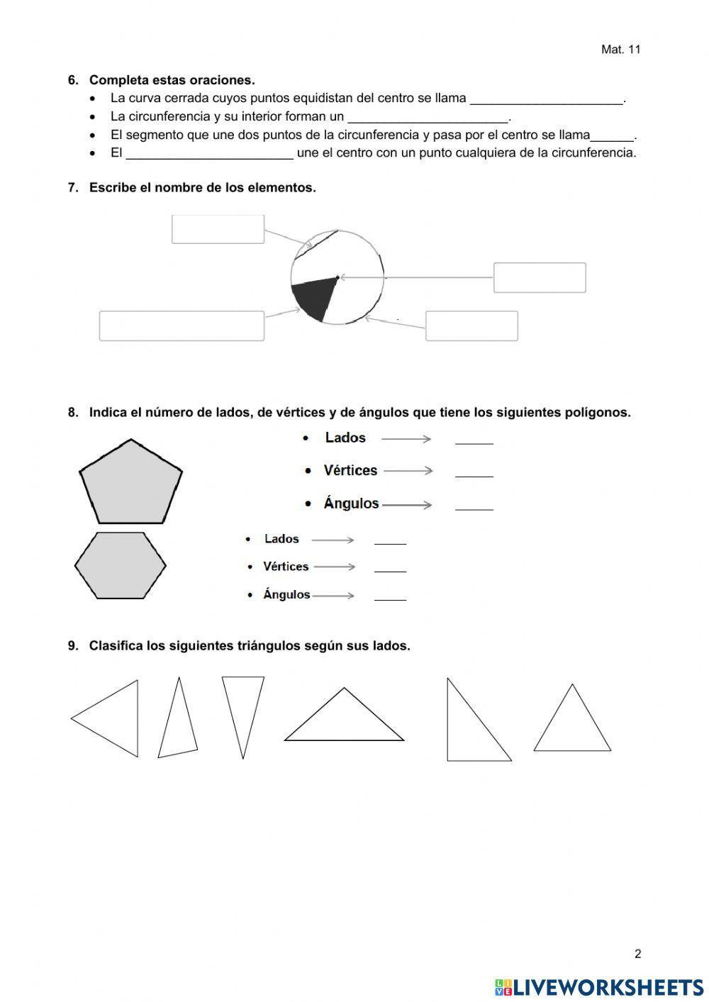 Tema 11. Figuras planas