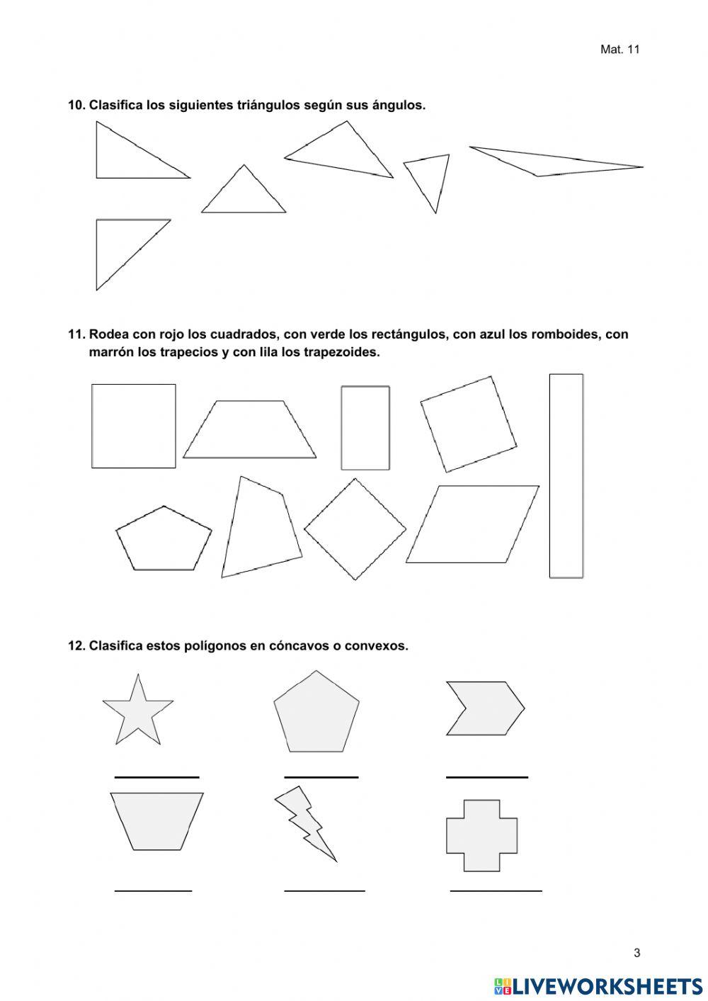 Tema 11. Figuras planas