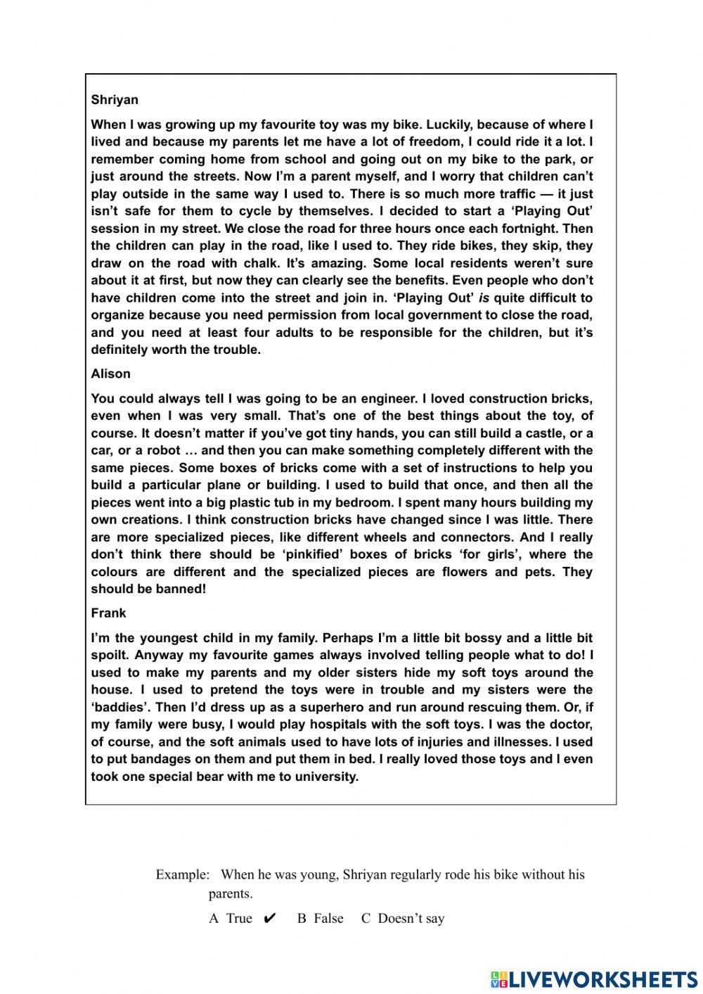 Adults 4, Midterm, Miss Agustina