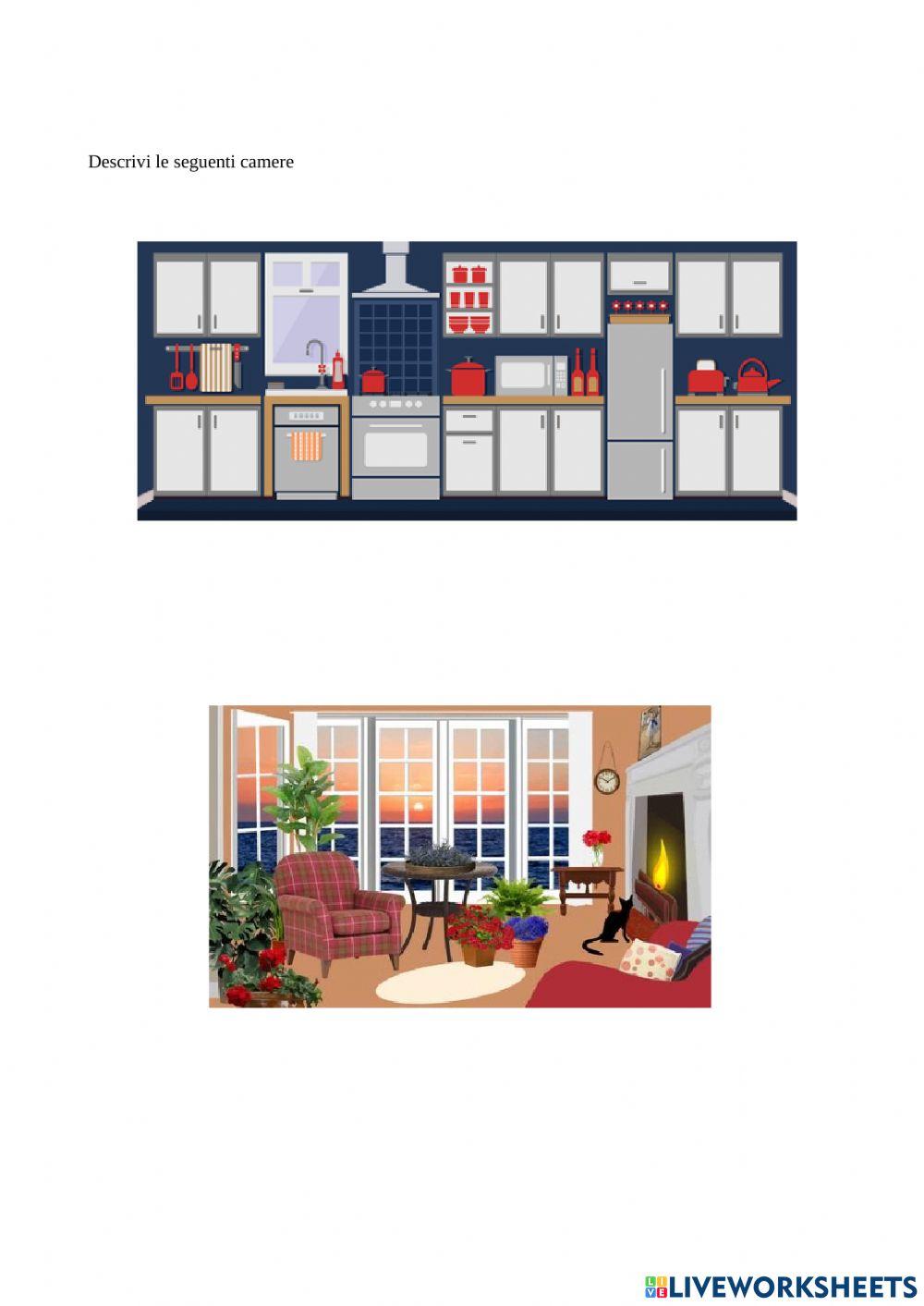 Le stanze della casa