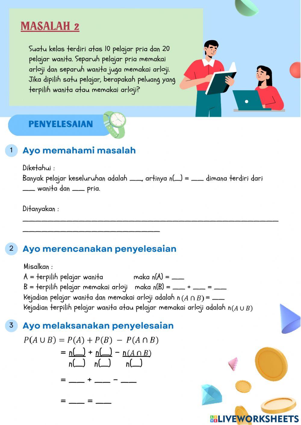 LKPD Aturan Penjumlahan