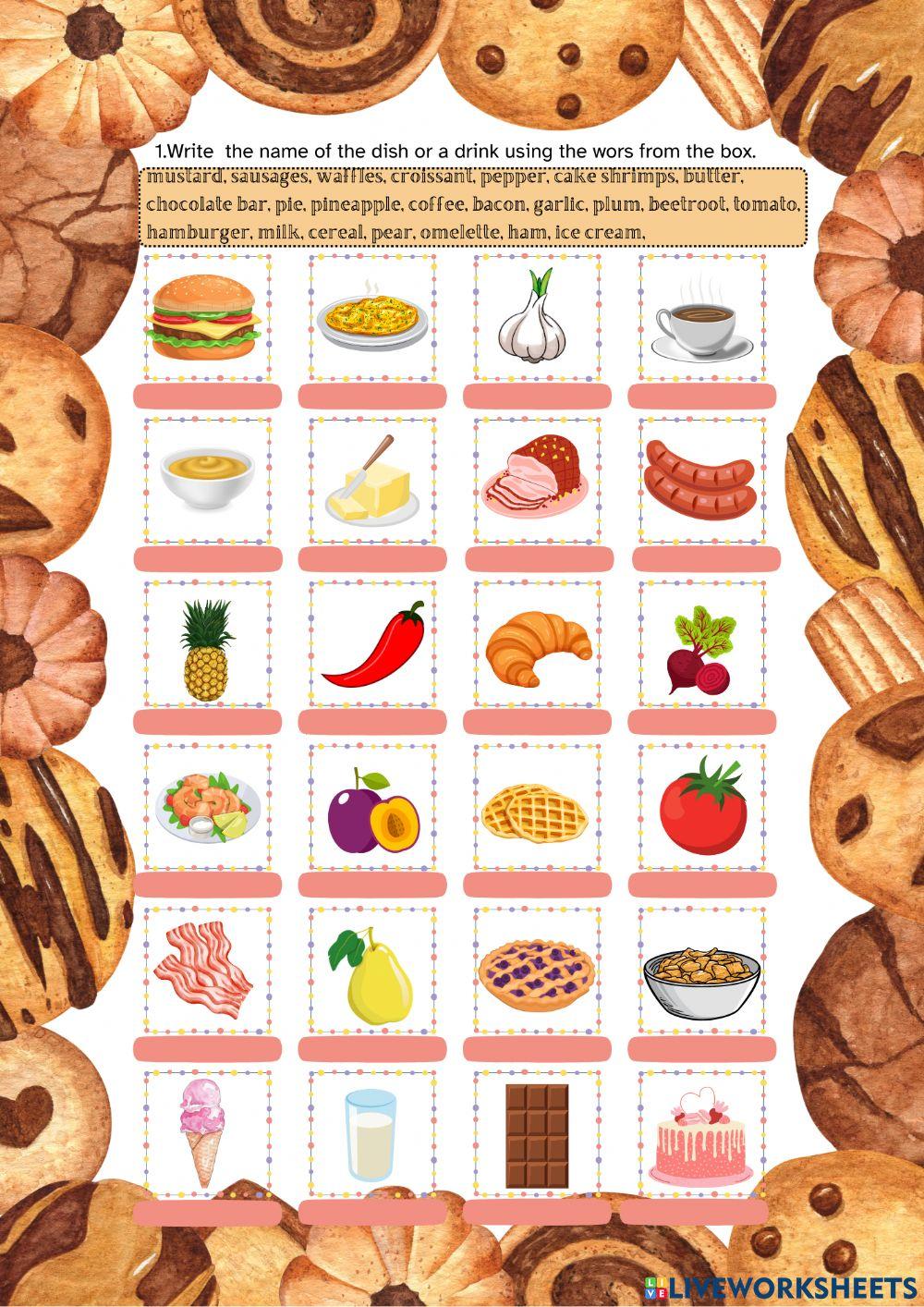 Food and drinks Part 2