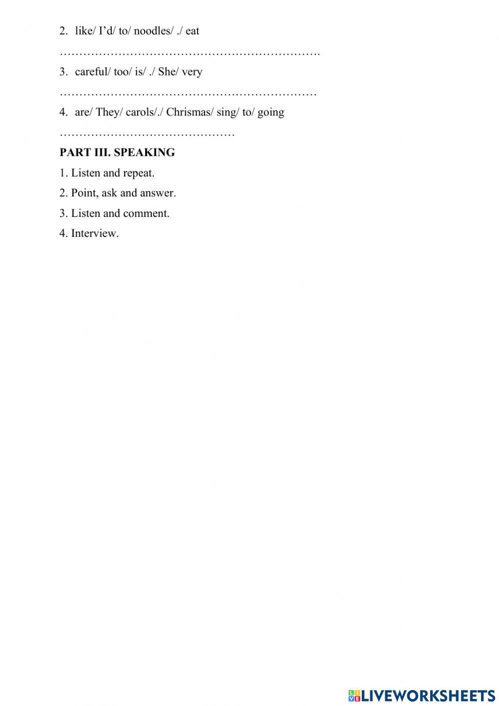 Grade 4 Test đề số 14