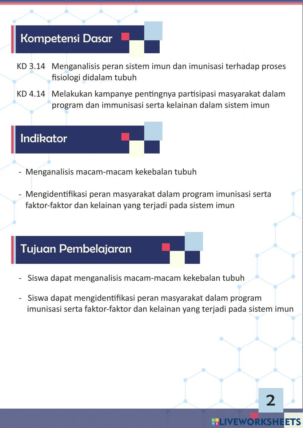 E-LKPD Sistem Imun Berbasis Discovery Learning 2