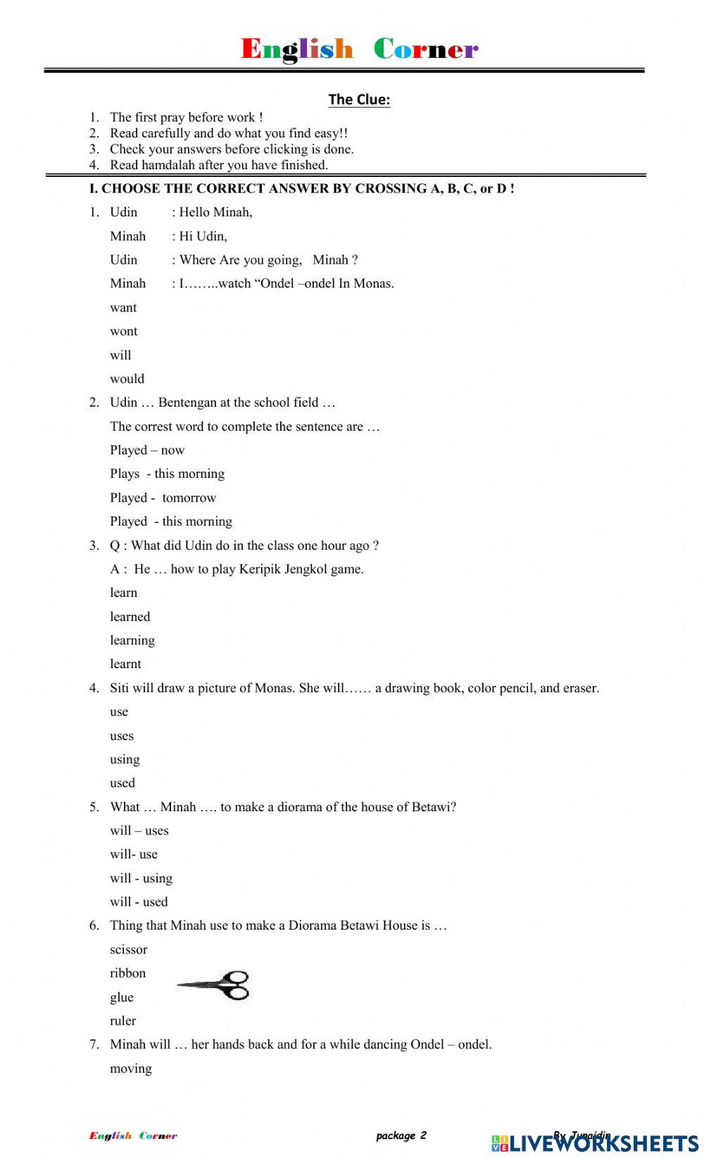 Ujian SUmatif Satuan Pendidikan Paket 2