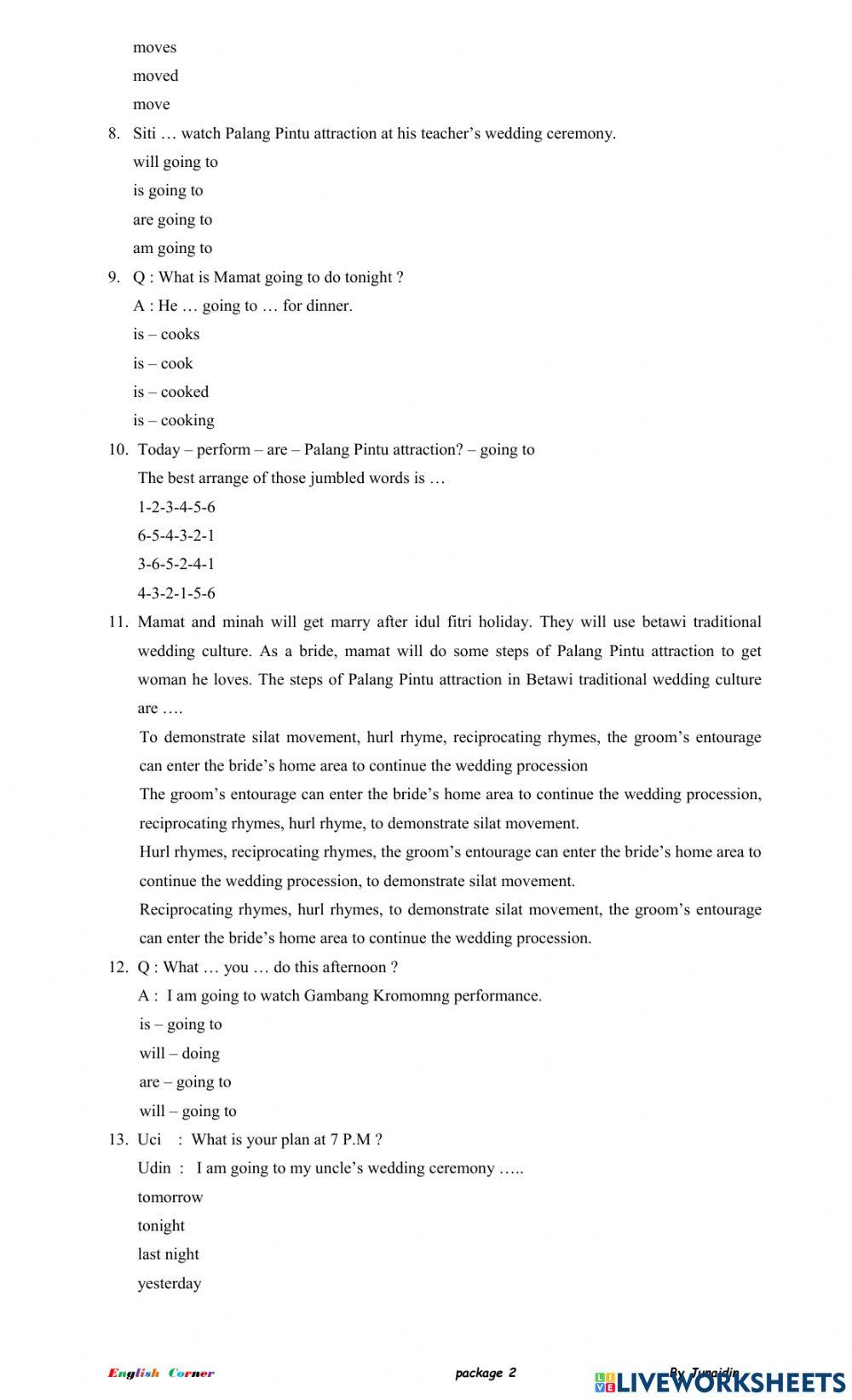 Ujian SUmatif Satuan Pendidikan Paket 2