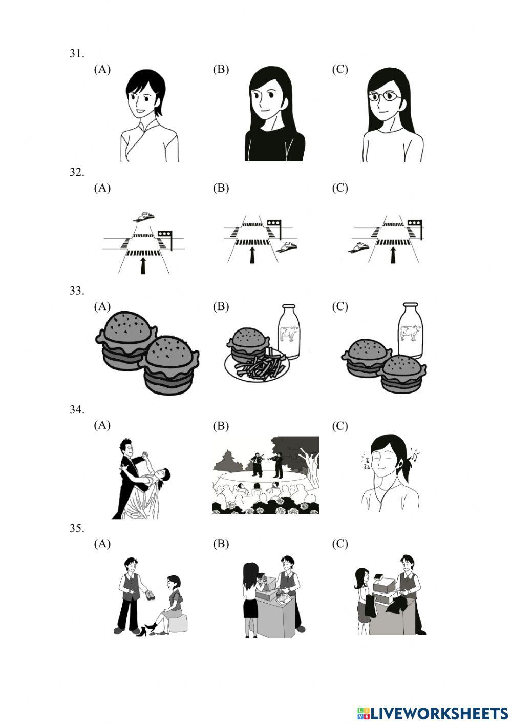 Band A - Đề  Nghe 01