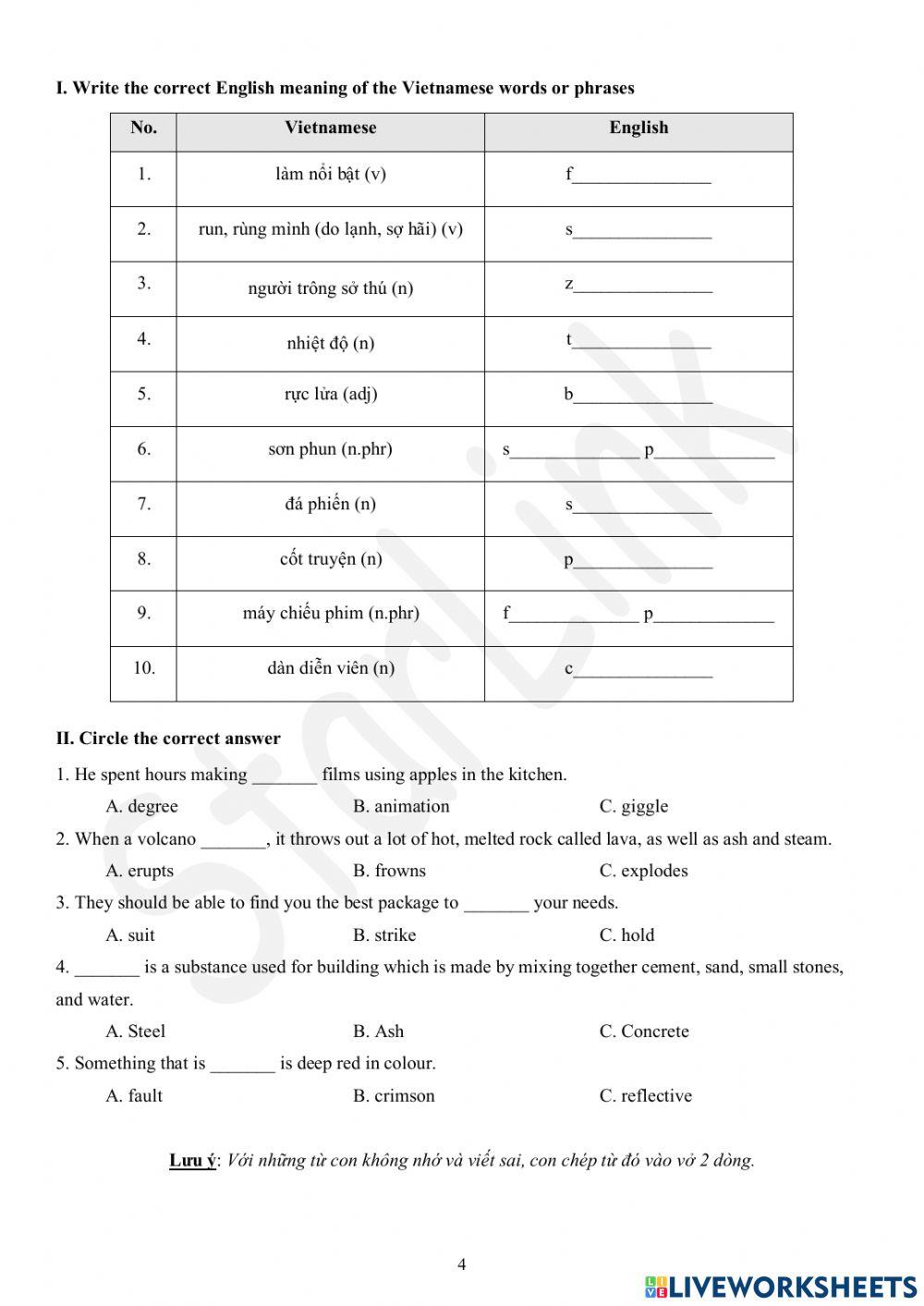 Foreign Teacher-S6-WEEK 37-KET + PET PRACTICE