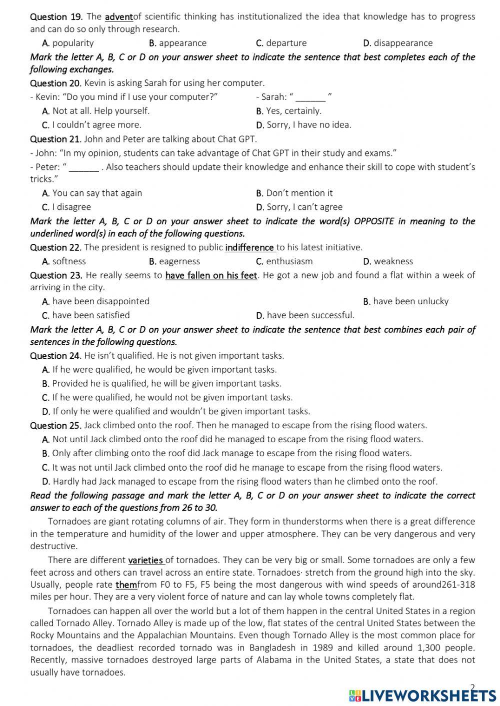 Đề liên trường hải phòng