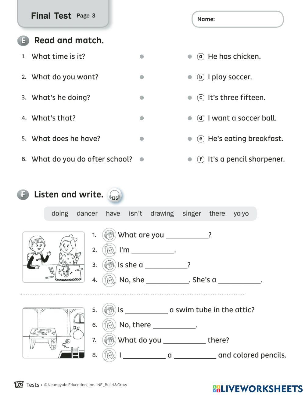 Come on Everyone 2 test Final