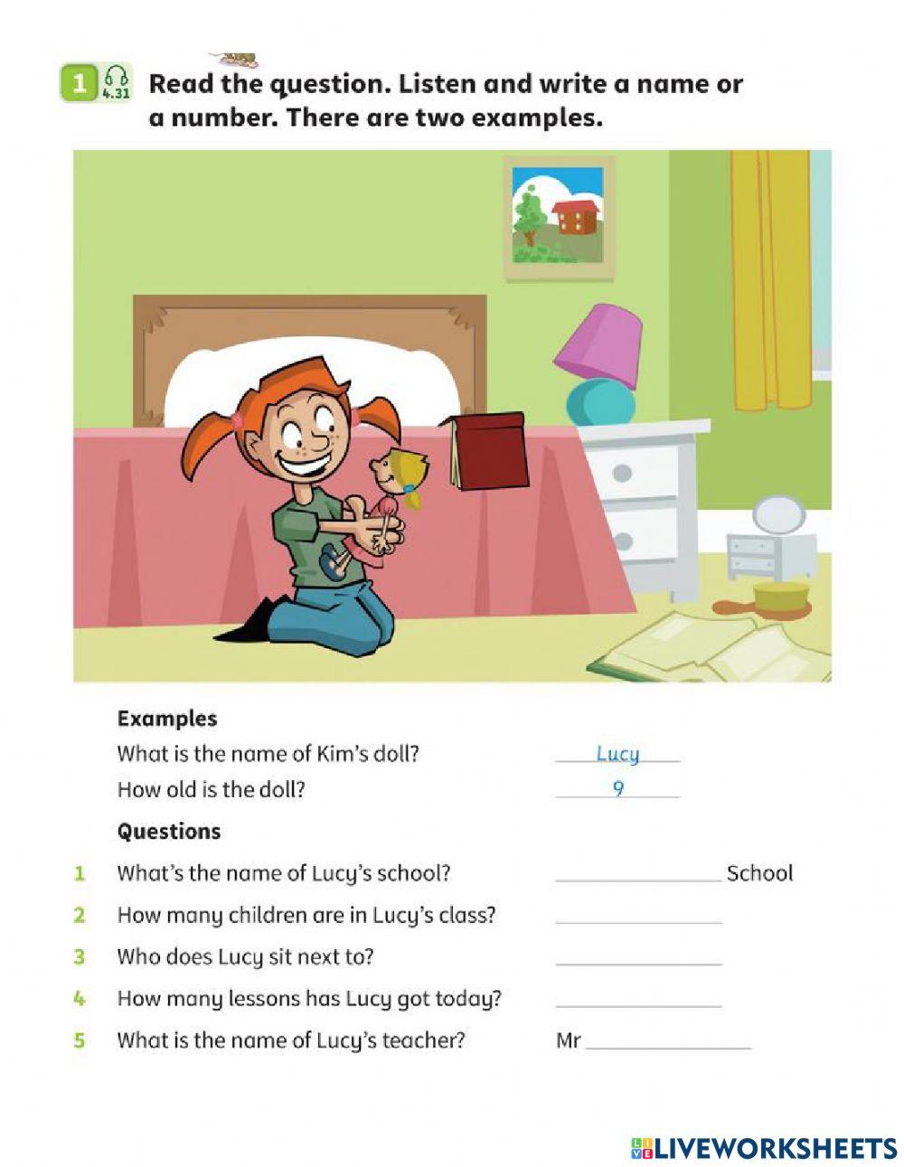 Power up 1 Unit 5 page 66