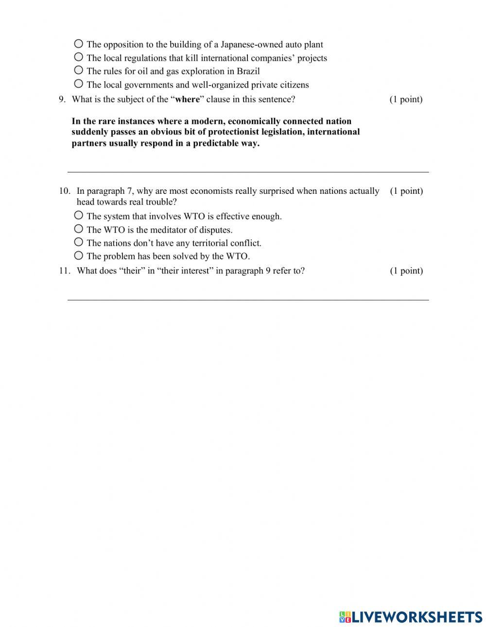 TRS6 - Economics (1) - WTO