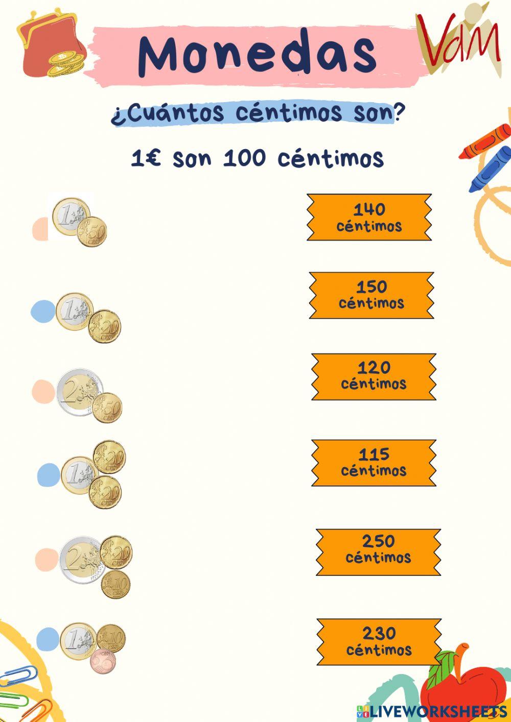 Monedas euros Monedas euros