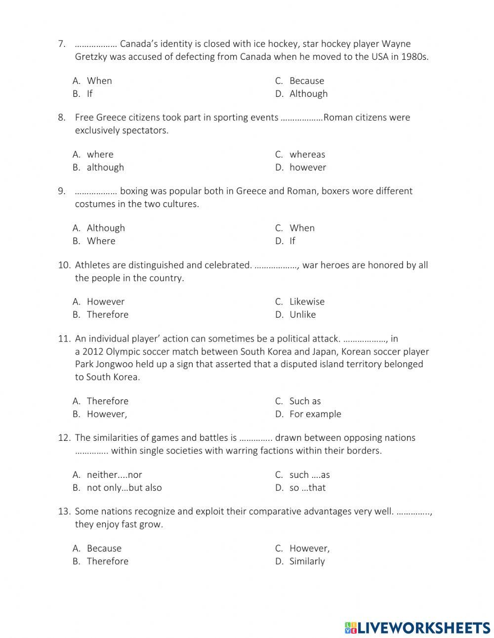TRS6 - Biology (1) - Transition words
