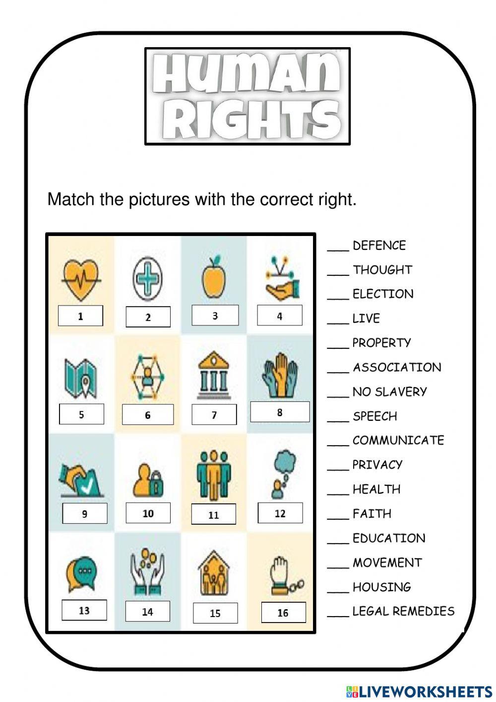 7014860 Human Rights Salome Mesias LiveWorksheets 7014860 Human Rights Salome Mesias LiveWorksheets
